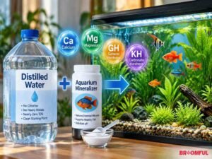 Is distilled water good for fish tank