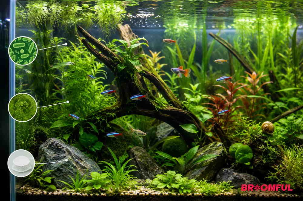 how to keep-aquarium clean broomful.com